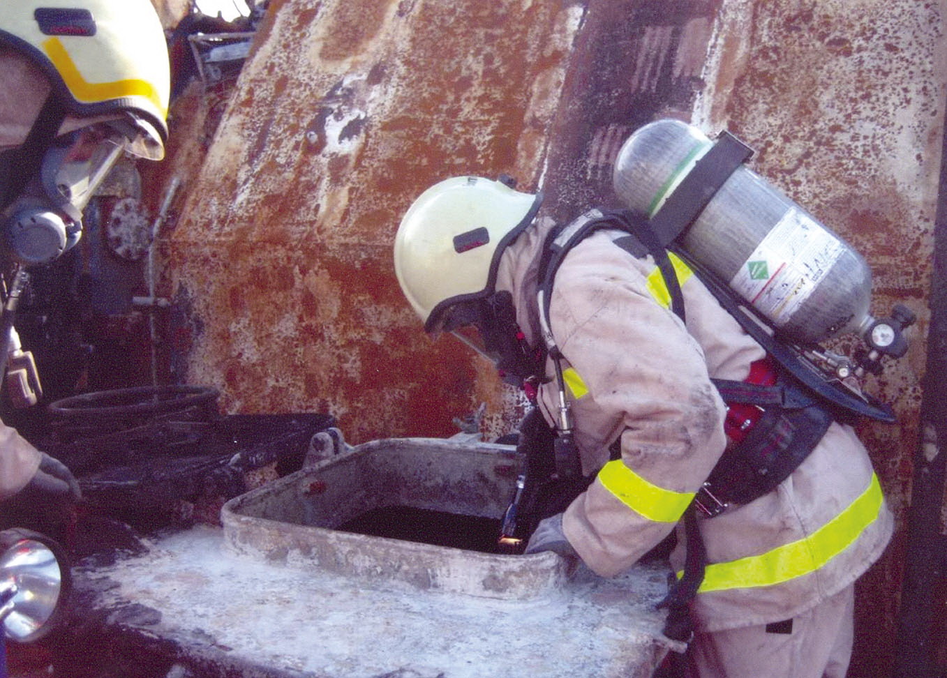 Combte de incendio en reparticiones